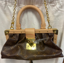 Load image into Gallery viewer, Fashion Leather trim coated canvas handbag shoulder bag crossbody