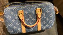 Load image into Gallery viewer, Fashion denim handbag crossbody bag