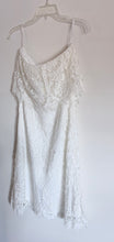 Load image into Gallery viewer, Lulu&#39;s Delia White Lace Strapless Midi Dress Women’s size M
