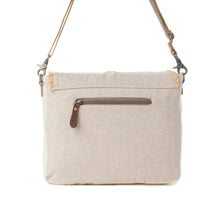 Load image into Gallery viewer, MYRA CINNAMON SANDS CROSSBODY BAG IN SUNSET IVORY