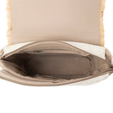 Load image into Gallery viewer, MYRA CINNAMON SANDS CROSSBODY BAG IN SUNSET IVORY