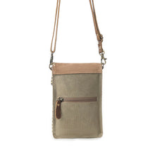 Load image into Gallery viewer, MYRA CHEYENNE PEAKS CROSSBODY BAG IN DUSTY OLIVE