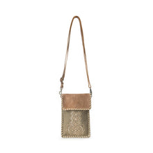 Load image into Gallery viewer, MYRA CHEYENNE PEAKS CROSSBODY BAG IN DUSTY OLIVE