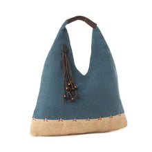 Load image into Gallery viewer, MYRA SANDMOOR SOFT SHOULDER BAG IN SAGE NIGHT