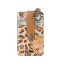 Load image into Gallery viewer, MYRA VALEJO SPIRIT CREDIT CARD HOLDER IN LEOPARD DUST