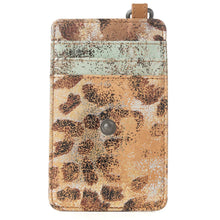 Load image into Gallery viewer, MYRA VALEJO SPIRIT CREDIT CARD HOLDER IN LEOPARD DUST