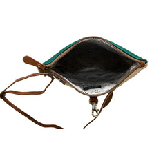 Load image into Gallery viewer, BURLANDER PATCH TEAL SMALL &amp; CROSSBODY BAG