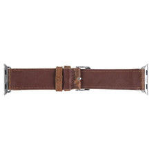 Load image into Gallery viewer, Western Tooled Leather WATCH BAND IN BROWN 42/44/45