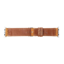 Load image into Gallery viewer, Western Tooled Leather WATCH BAND IN BROWN 38/40/41