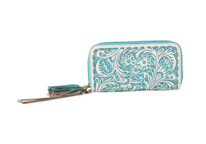 Myra Bag Miss Western Wallet Blue