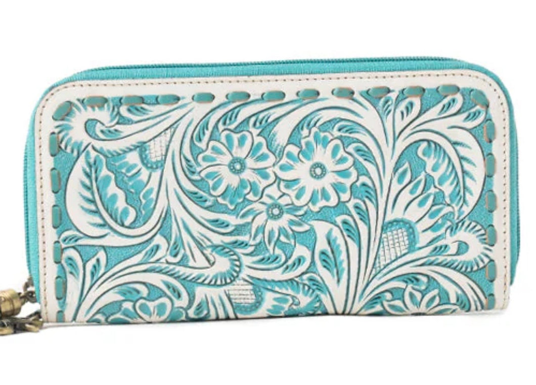 Myra Bag Miss Western Wallet Blue