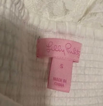 Load image into Gallery viewer, NWOT Lilly Pulitzer Brett Strapless White Lace Dress S. Super cute!