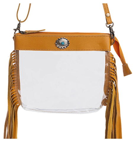 AZURA CLEAR BAG IN SUNRISE YELLOW