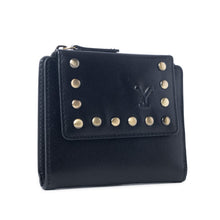 Load image into Gallery viewer, YELLOW STONE WESTMERE STUDDED CREDIT CARD HOLDER IN Ash / Black                                                           . (Copy)