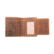 Load image into Gallery viewer, YELLOW STONE WESTMERE STUDDED CREDIT CARD HOLDER IN AMBER                                                                            .