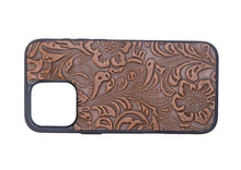 Load image into Gallery viewer, iPhone 16 Pro protected leather Tooled Phone case