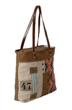 Load image into Gallery viewer, Myra Bag Maricopa Coach Line Tote Bag S-8365