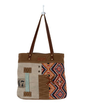 Load image into Gallery viewer, Myra Bag Maricopa Coach Line Tote Bag S-8365