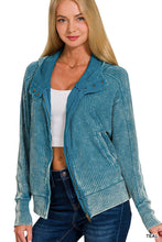 Load image into Gallery viewer, `.Waffle Knit Top Sample: OLIVE-152831 / S/M