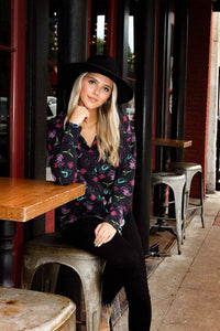 Western Classic Button-Up, Black Western Elements: Black / 2XL
