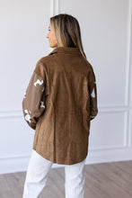 Load image into Gallery viewer, Saddle Up Button Up: Brown / 3X-Large