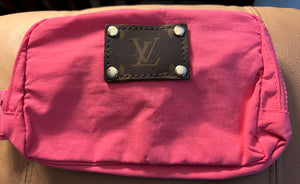 Sling bag chest bag crossbody bag belt bag pink or Grey