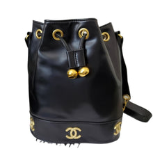 Load image into Gallery viewer, Fashion black small backpack handbag bag