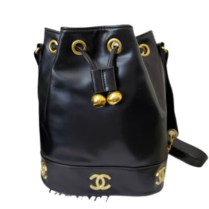 Fashion black small backpack handbag bag