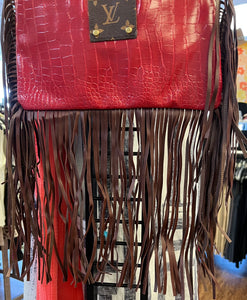 Fashion Western fringe crossbody shoulder bag