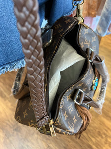 Fashion western handbag shoulder bag crossbody bag fringe