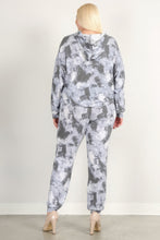 Load image into Gallery viewer, Tie Dye Print Pullover Hoodie And Sweatpants