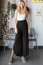 Load image into Gallery viewer, Slit High Waist Wide Leg Pants
