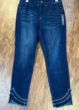 Load image into Gallery viewer, Charlie B Frayed Hem Denim Blue jeans - Sassy Shelby&#39;s