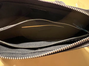 Fashion Men's Messenger Bag Leather trim tote sling  shoulder bag - Sassy Shelby's