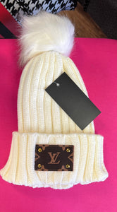 Fashion Beanie cap knit cap with pom-pom - Sassy Shelby's