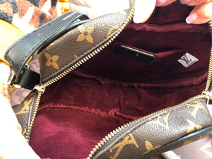 Fashion leather trim Heart shape L crossbody shoulder bag handbag - Sassy Shelby's