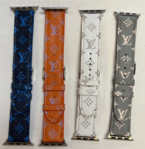 Leather fashion smart watch bands - Sassy Shelby's