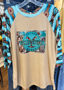 Graphic Yellowstone tee shirt size L - Sassy Shelby's