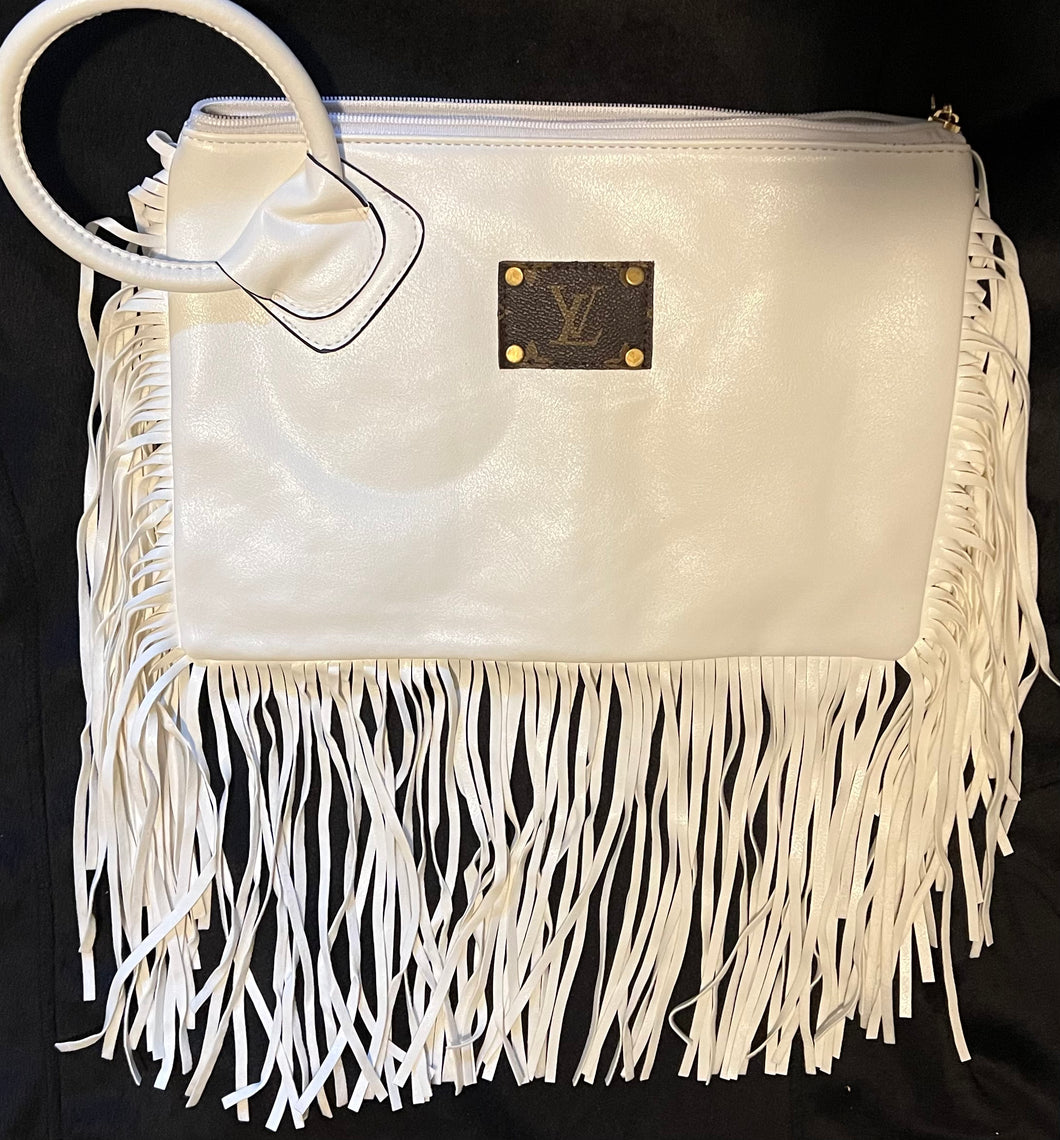 fashion Fringe Large wristlet pouch - Sassy Shelby's