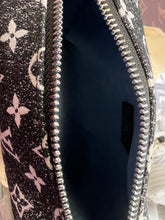 Load image into Gallery viewer, fashion leather trim trunk handbag shoulder bag crossbody purse Black Grey - Sassy Shelby&#39;s