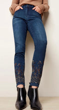 Load image into Gallery viewer, Embroidered Bottom Pant Charlie B Blue jeans - Sassy Shelby&#39;s