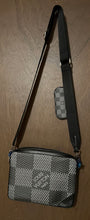 Load image into Gallery viewer, Fashion Men&#39;s Messenger Bag Leather trim tote sling  shoulder bag - Sassy Shelby&#39;s